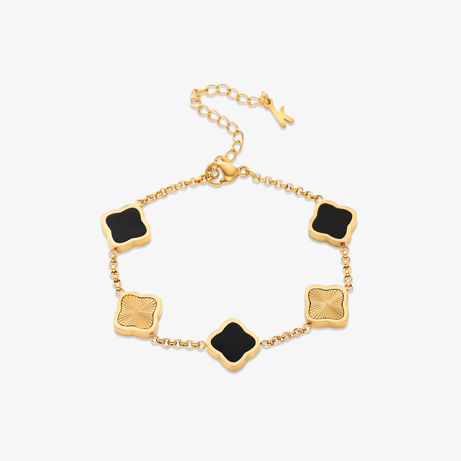 Pulsera trévol estilo Celine