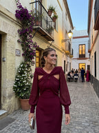 Aurora | Vestido midi elegante