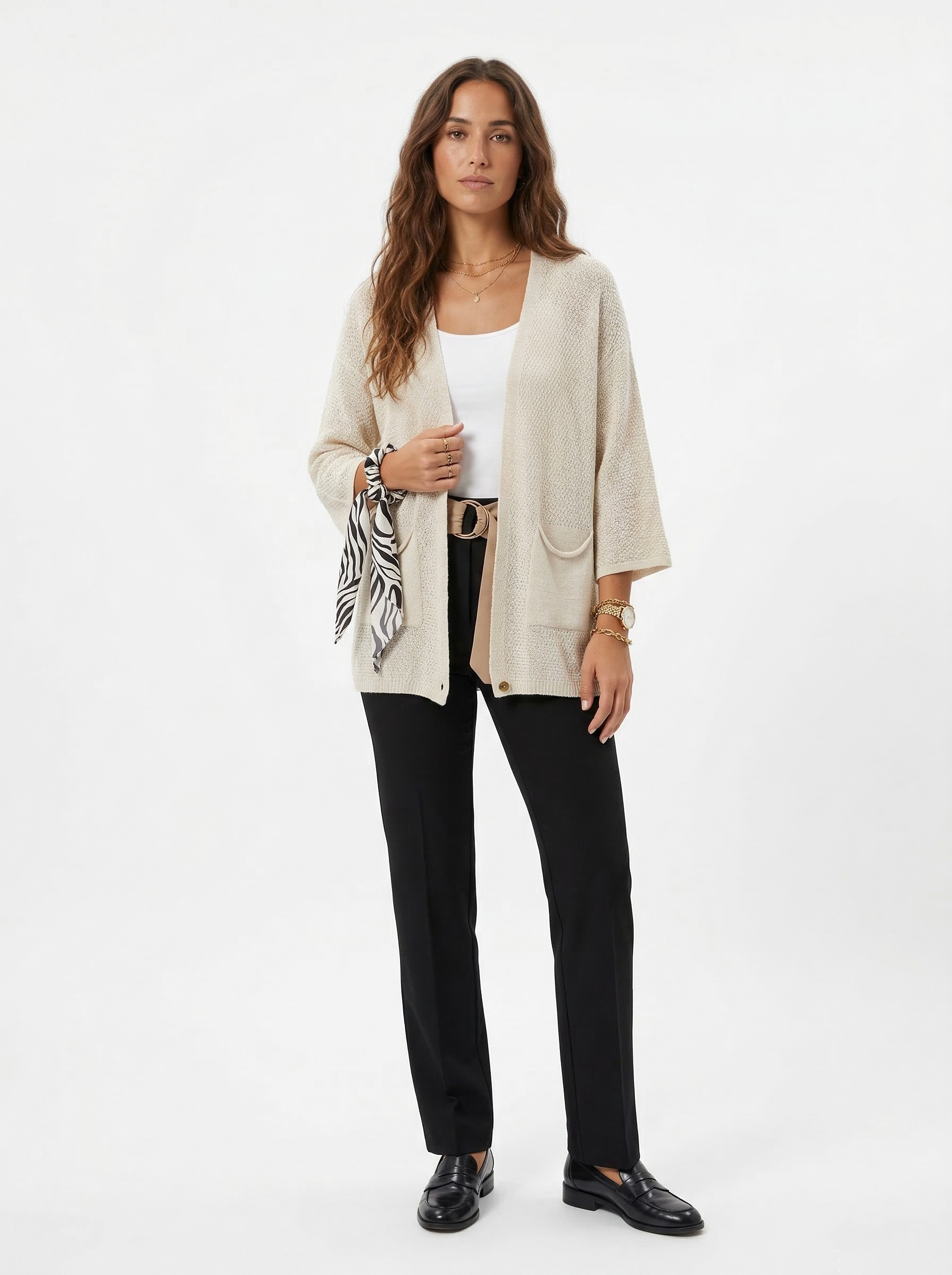 Amanda | Cárdigan de punto para entretiempo