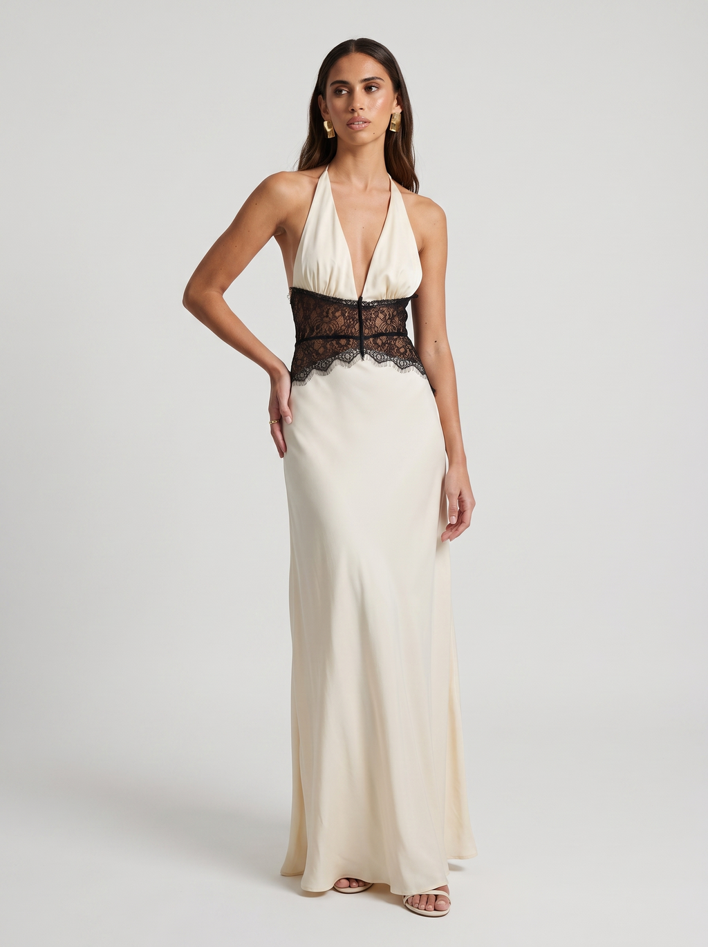 Kasandra | Vestido largo elegante con encaje