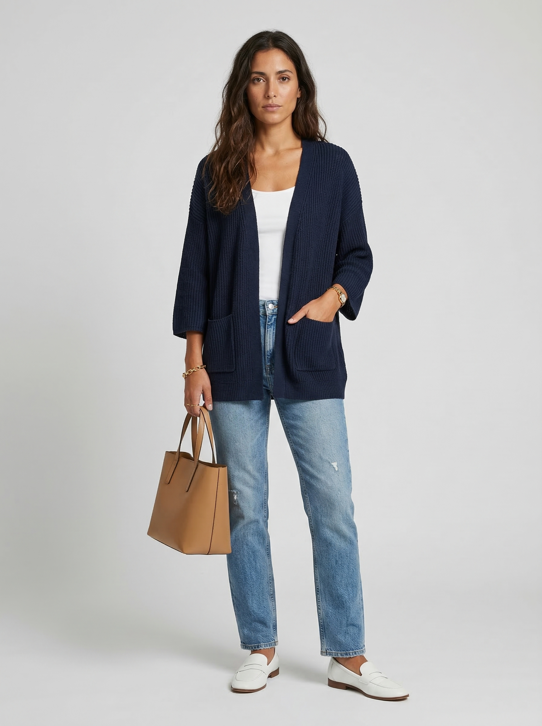 Amanda | Cárdigan de punto para entretiempo