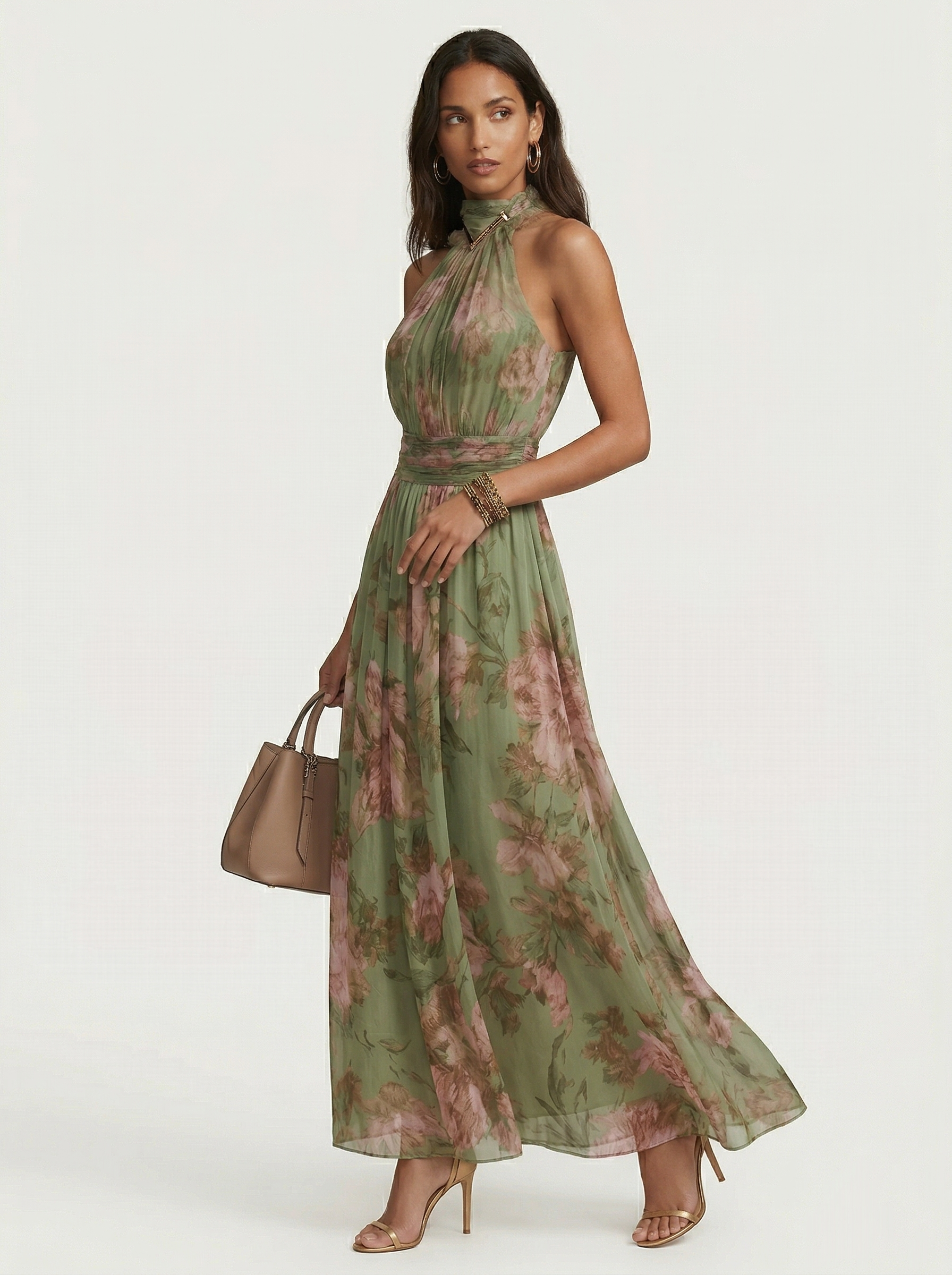 Olivia | Vestido largo floral