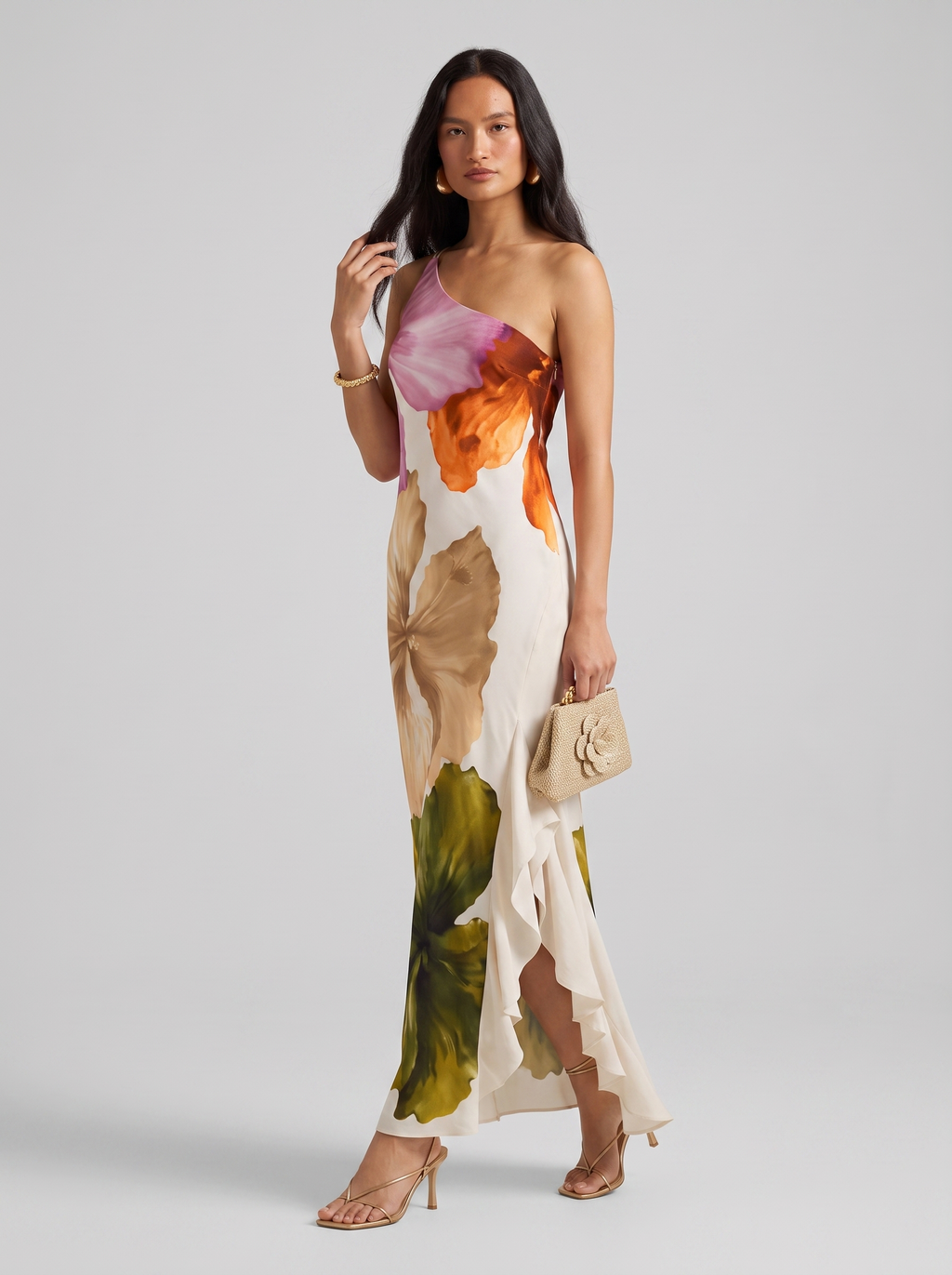 Fátima | Vestido largo floral