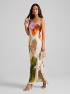 Fátima | Vestido largo floral