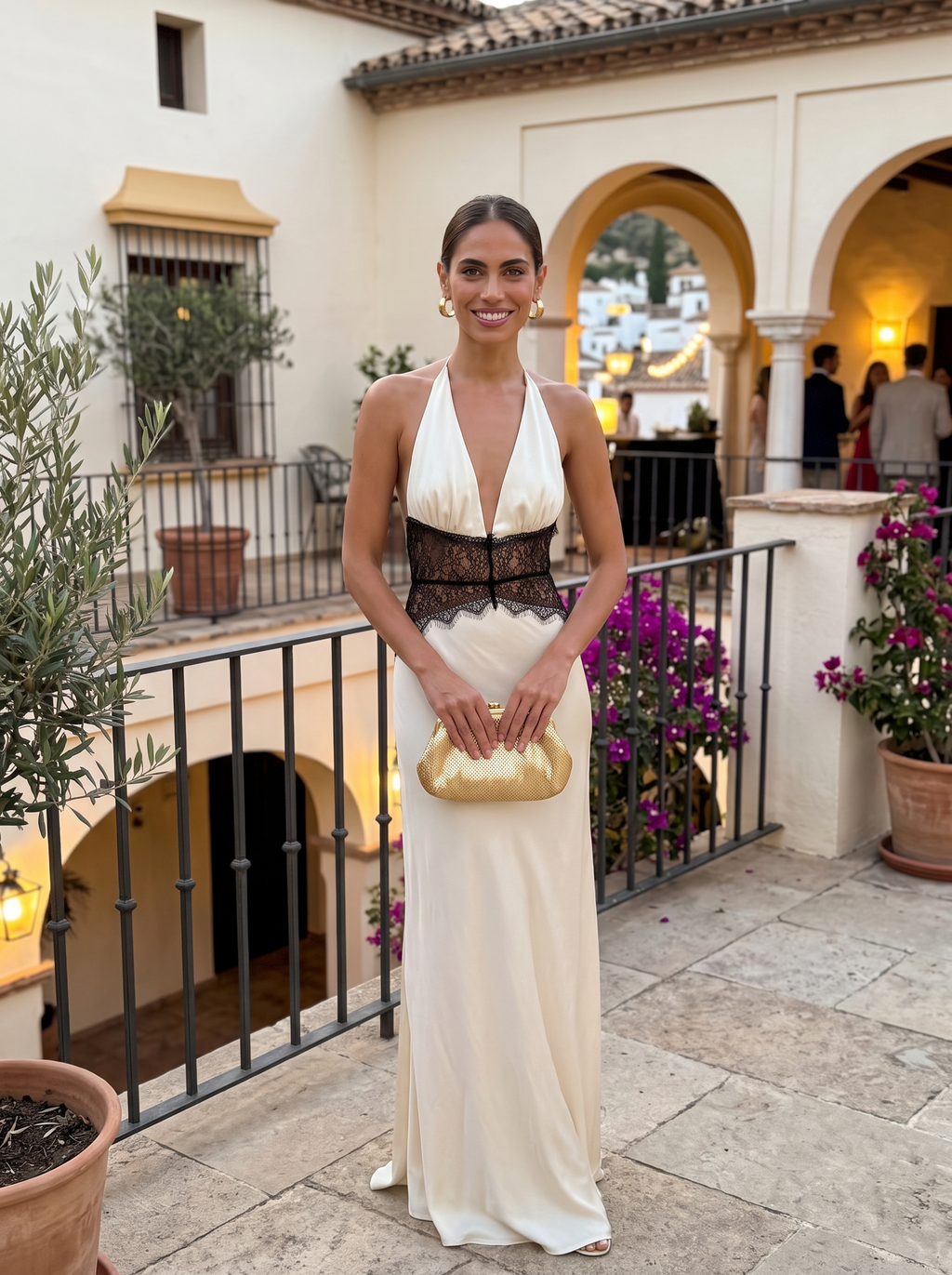 Kasandra | Vestido largo elegante con encaje