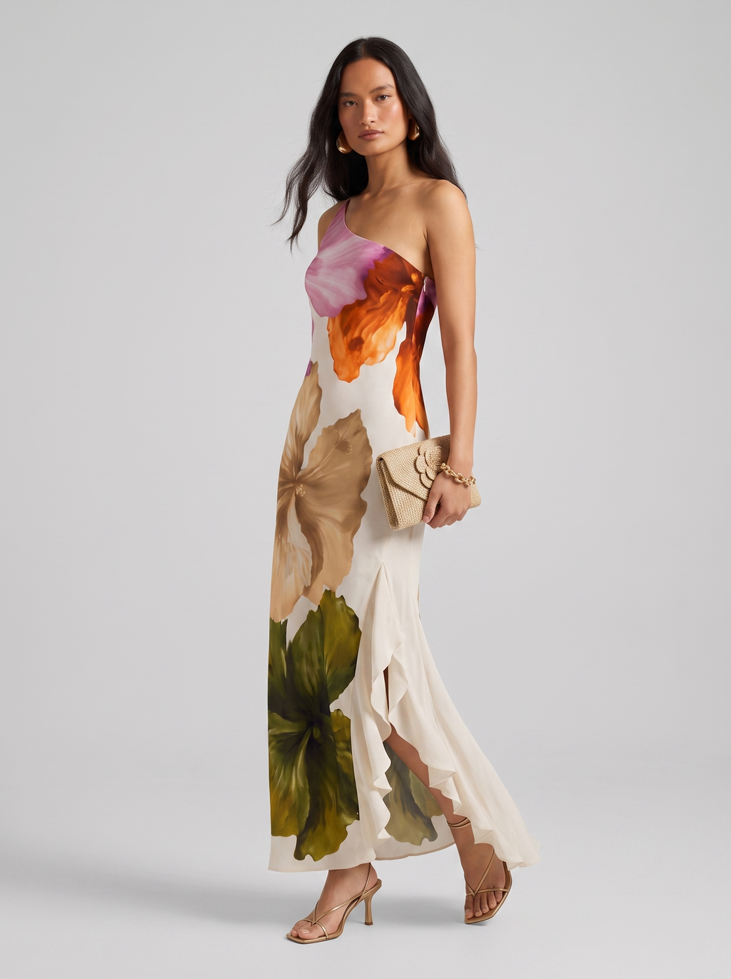 Fátima | Vestido largo floral
