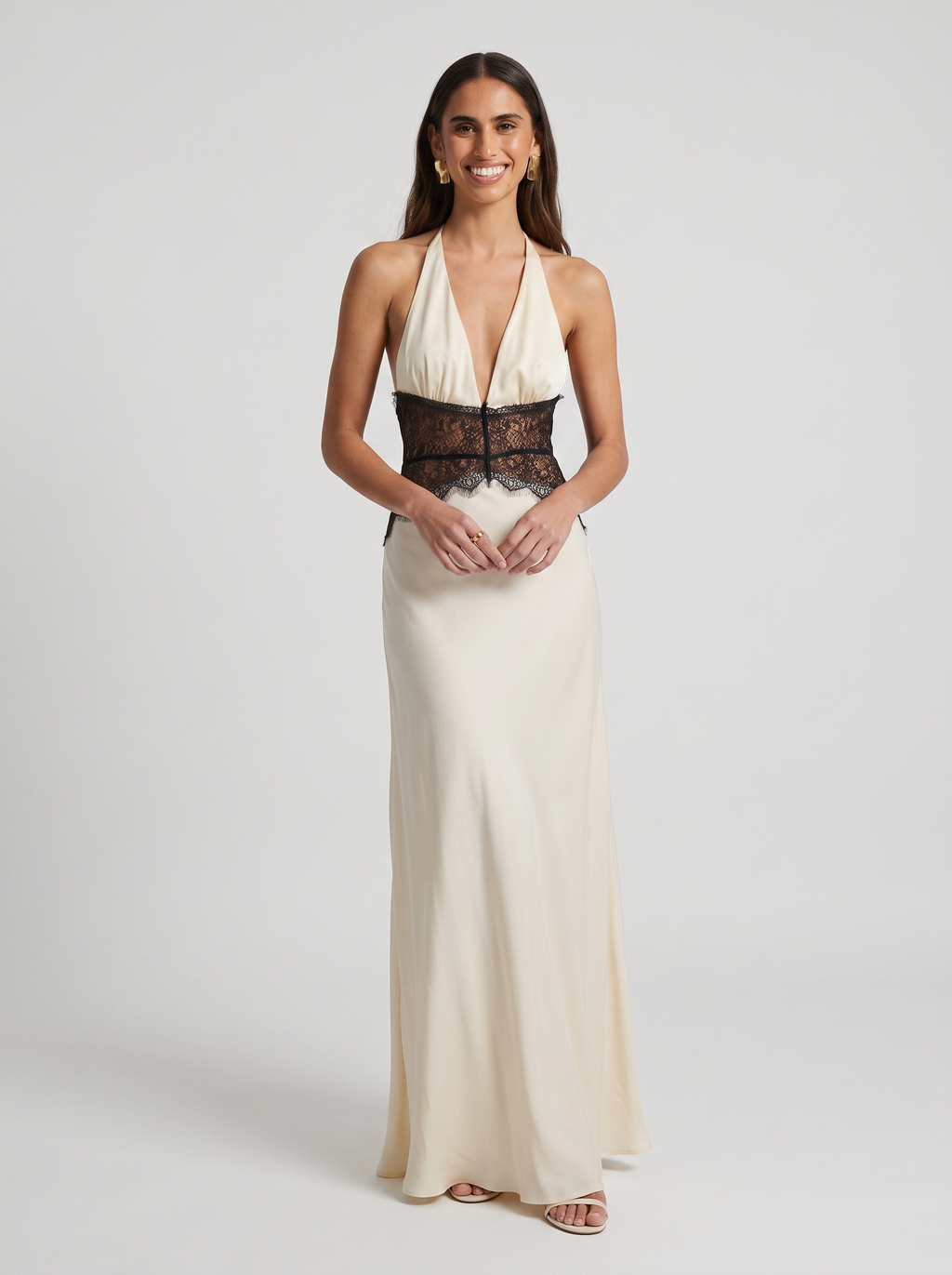 Kasandra | Vestido largo elegante con encaje