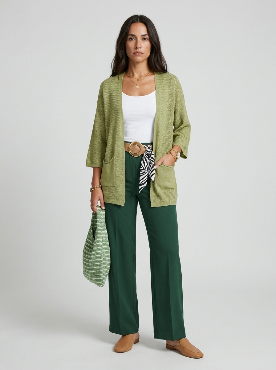 Amanda | Cárdigan de punto para entretiempo