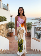 Fátima | Vestido largo floral