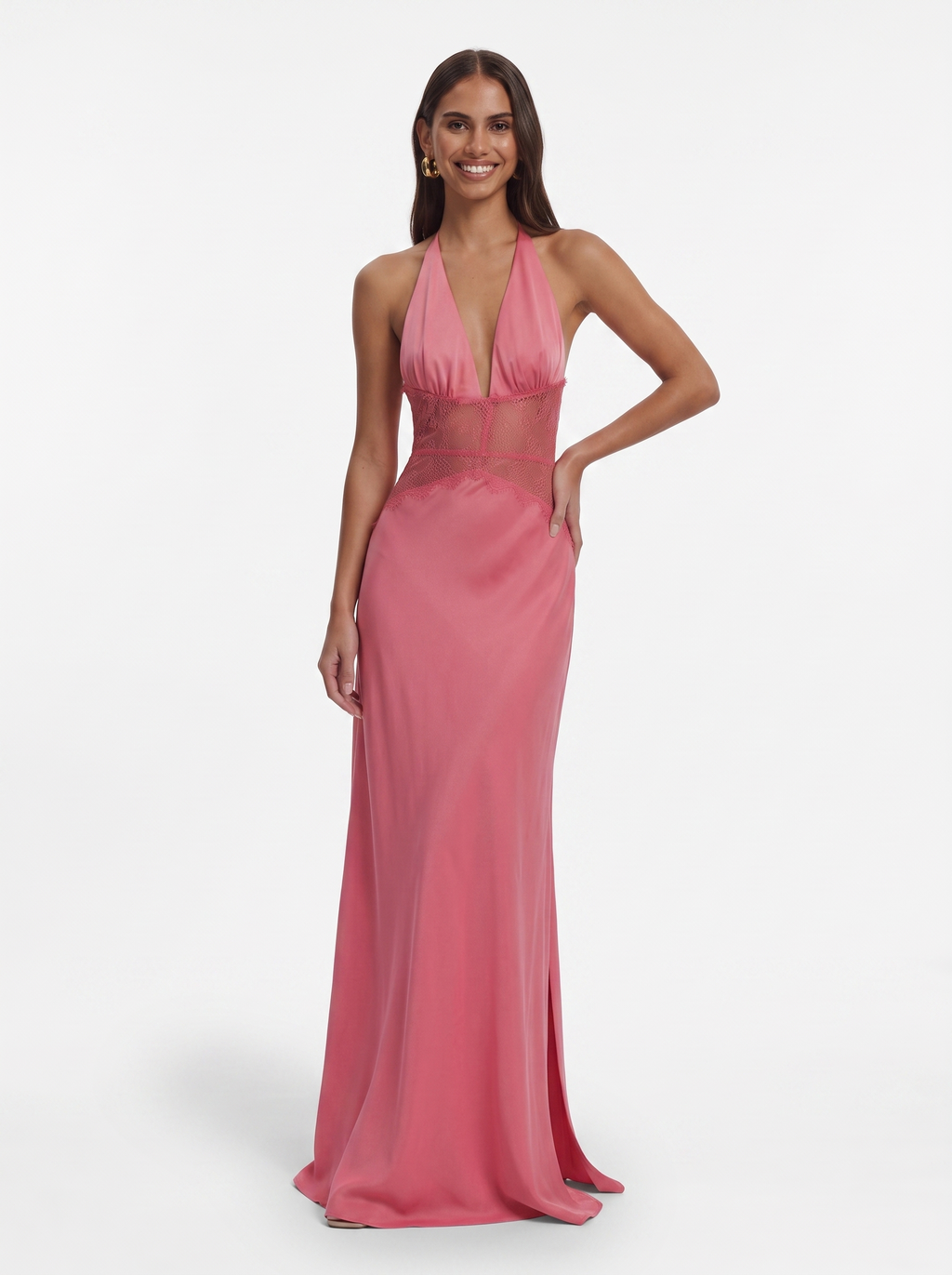 Kasandra | Vestido largo elegante con encaje