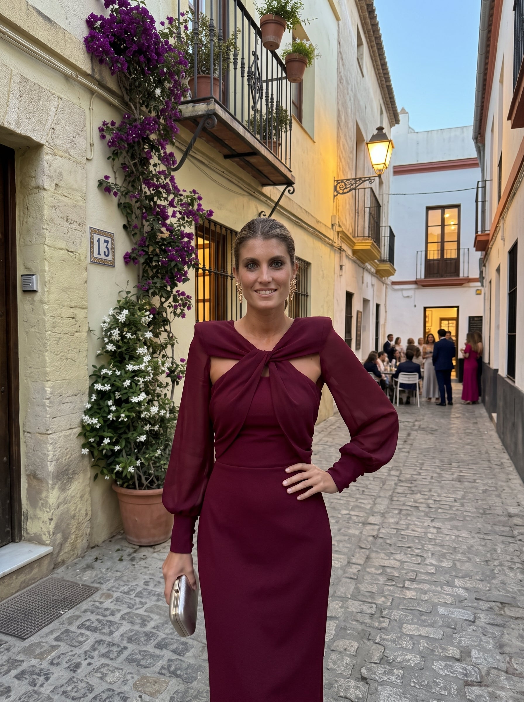 Aurora | Vestido midi elegante