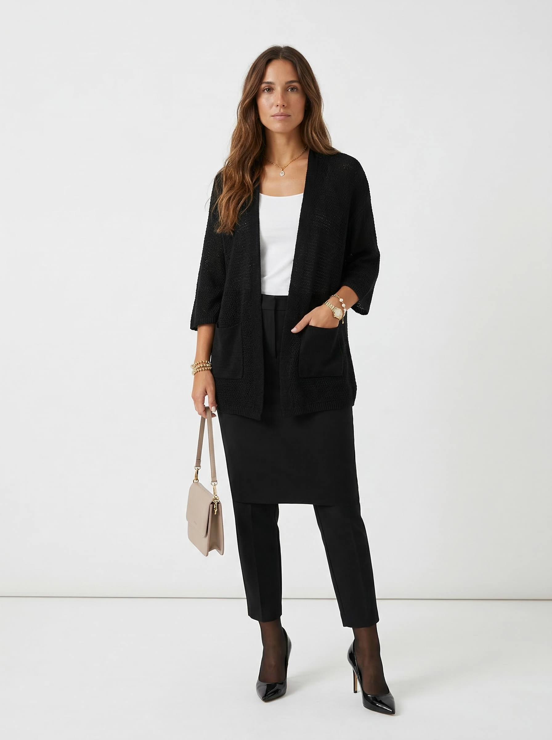 Amanda | Cárdigan de punto para entretiempo