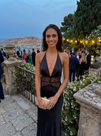 Kasandra | Vestido largo elegante con encaje