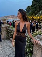 Kasandra | Vestido largo elegante con encaje