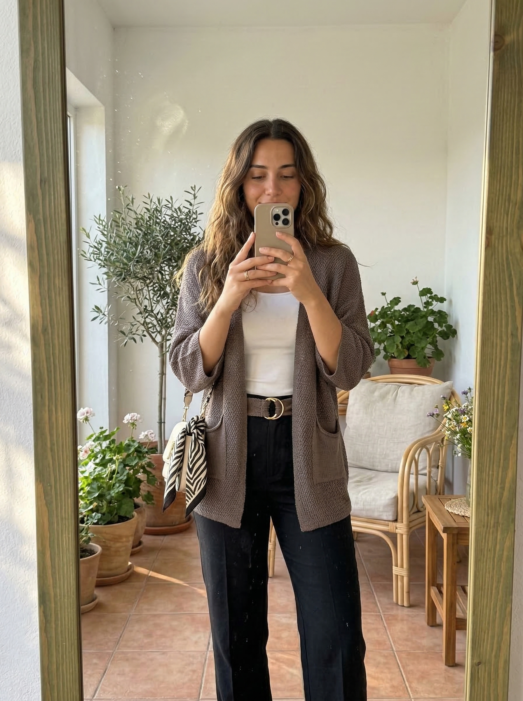 Amanda | Cárdigan de punto para entretiempo