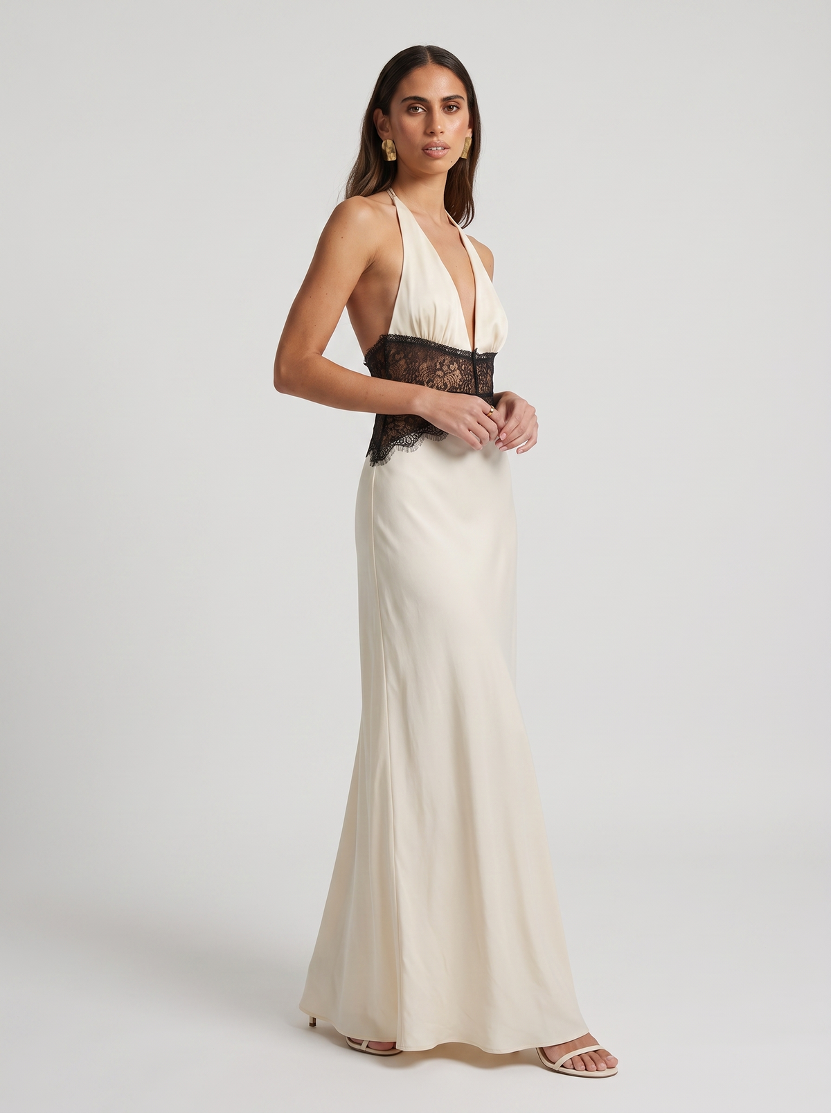 Kasandra | Vestido largo elegante con encaje
